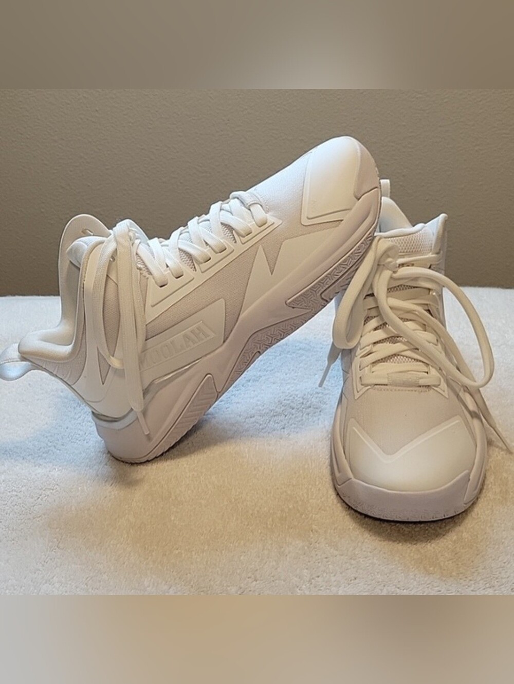 Moolah Triple Double White Hot Basketball Sneakers